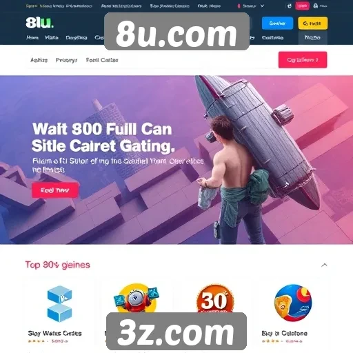 Acessibilidade e interface do site 8u.com